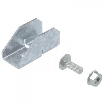 Cross-connector for TP support profiles, free-standing system