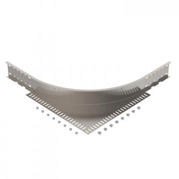 Ъглова приставка110 V2A, за едрогабаритни кабелни скари