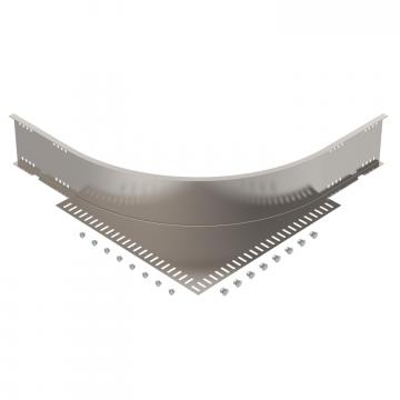 Ъглова приставка110 V2A, за едрогабаритни кабелни скари