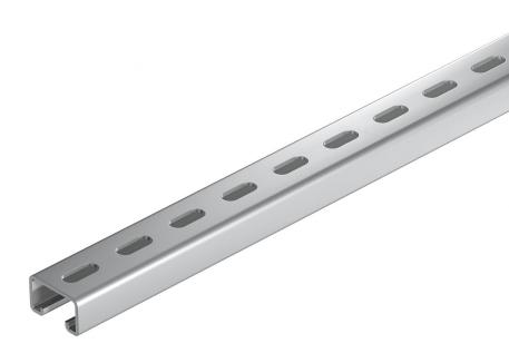 Монтажна шина MS5030, тежко изпълнение, шлиц 22 mm, V2A, перфорирана