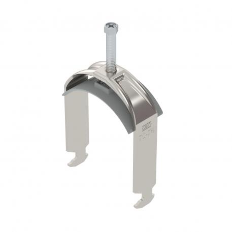 BBS-скоба 2056 с Н-образно захващане, тройна, с пластмасова притискаща пластинa А2 70 | 76 | 5