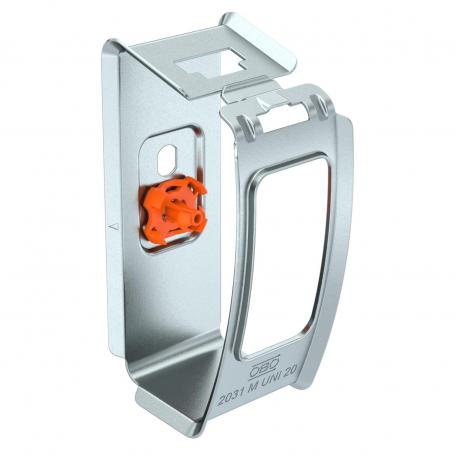 Collecting clamp Grip M UNI, metal FS, for direct fastening