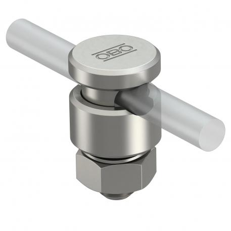 Съединител Rd 8-10 mm с притискащ елемент, V2A