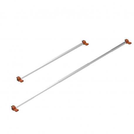 Distance gauge for flat roof systems