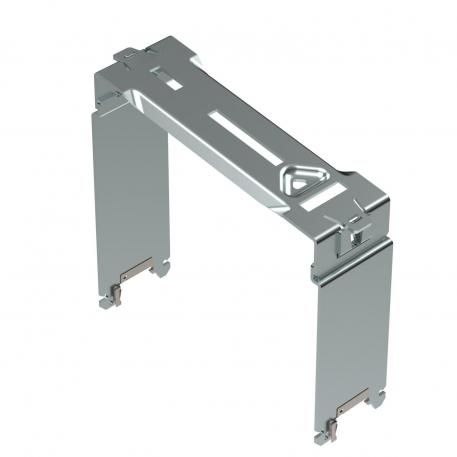 10° Long support for PV module mounting east-west orientation, flat roof