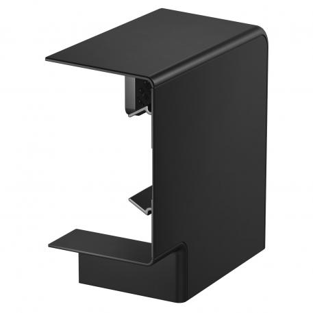 Капак за плосък ъгъл, за Rapid 45-2 тип GK-70130 138 | 73 | черно; RAL 9005